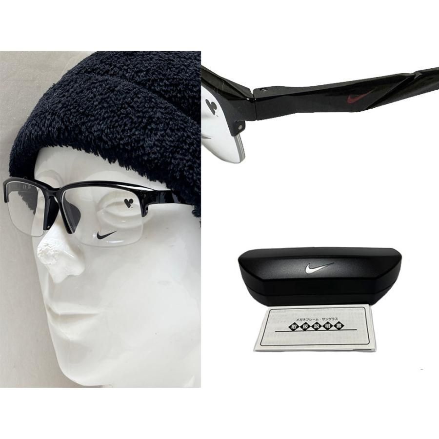 NIKE VISION】 ナイキ メガネフレーム 7062LB 006 ブラック