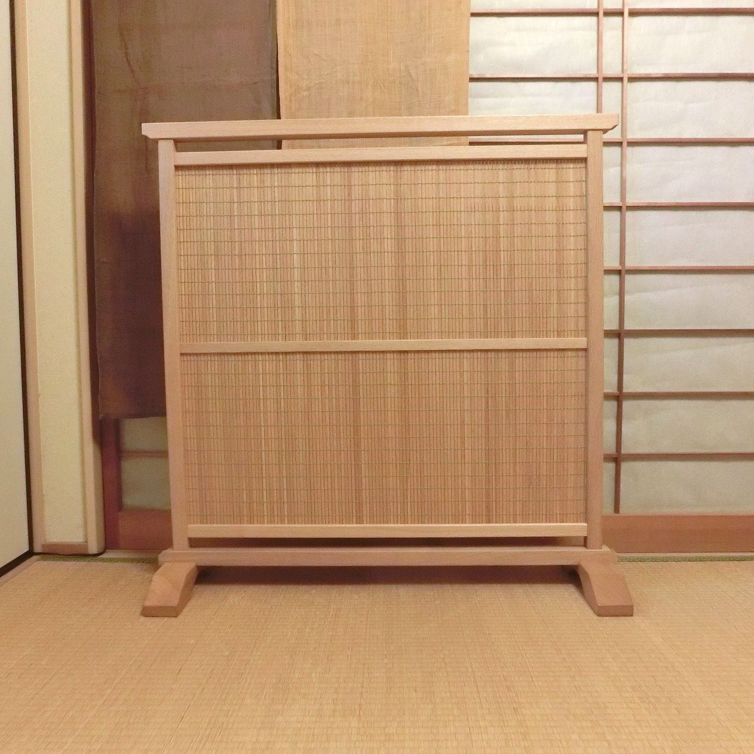 衝立 天然杢楢無垢 ⑧ 衝立 天然杢楢無垢 ⑧ | iichi 日々の暮らしを心地よくする