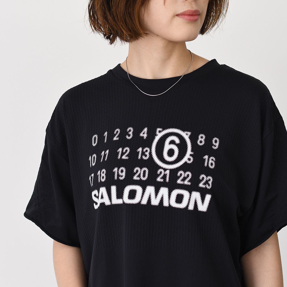 MM6 × SALOMON シームレスTシャツ S52GC0345 M20101 エムエムシックス メゾン マルジェラ MM6 Maison Margiela MM6