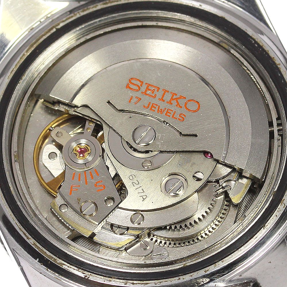 セイコー SEIKO 6217-8001 150m ダイバー ファースト ヴィンテージ デイト 自動巻き メンズ _757297