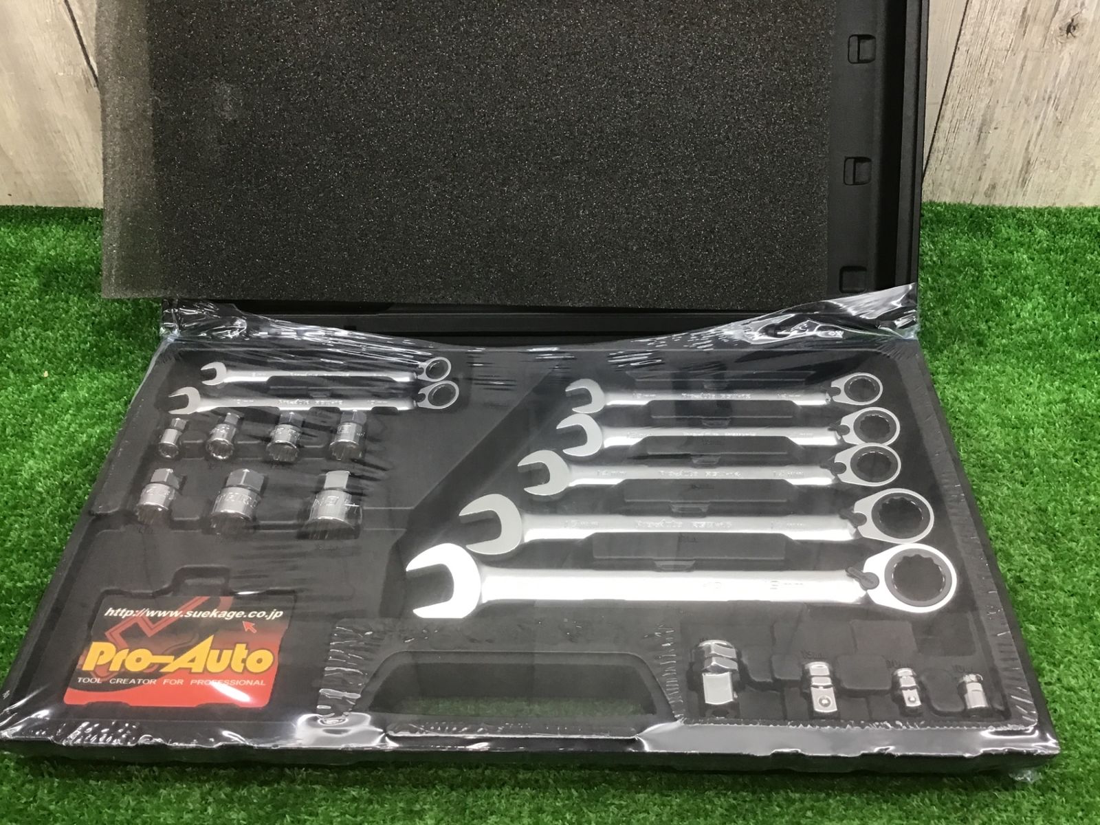 SUEKAGE スエカゲツール Pro-Auto♪18PC.リバースギアレンチセット RGW-18S♪アクトツール富山店♪BR