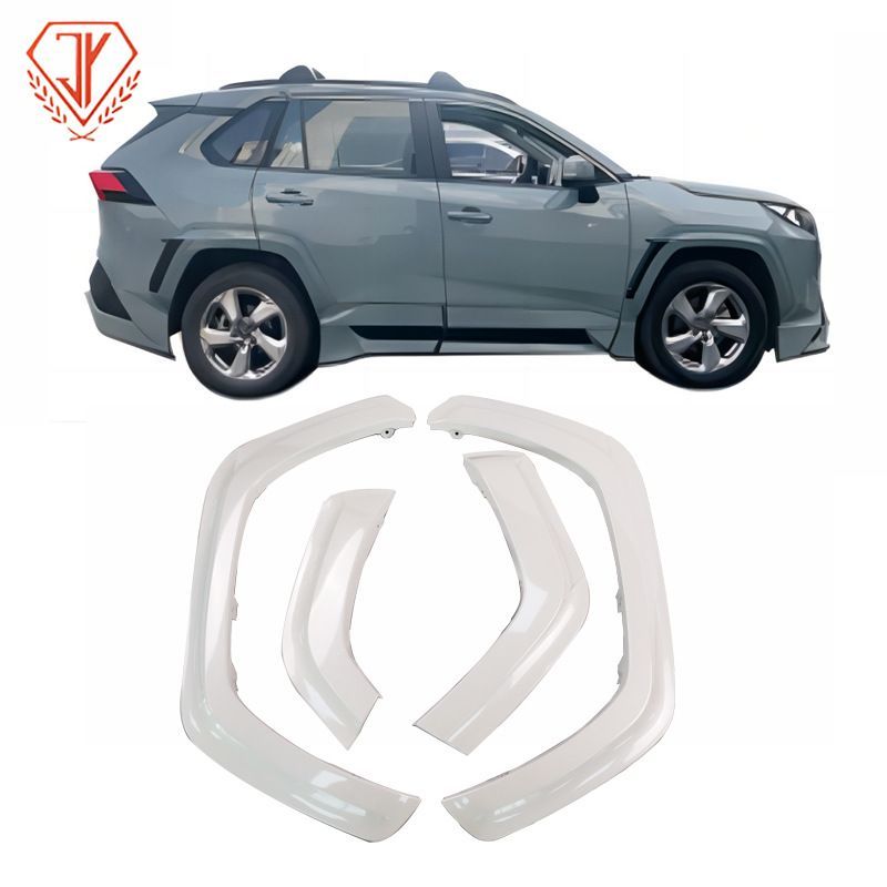 送料無料！RAV4 TRD 2019+ オーバーフェンダー ダクト付き 外装フェンダーカバー カスタムパーツ/5.01ss新作限定