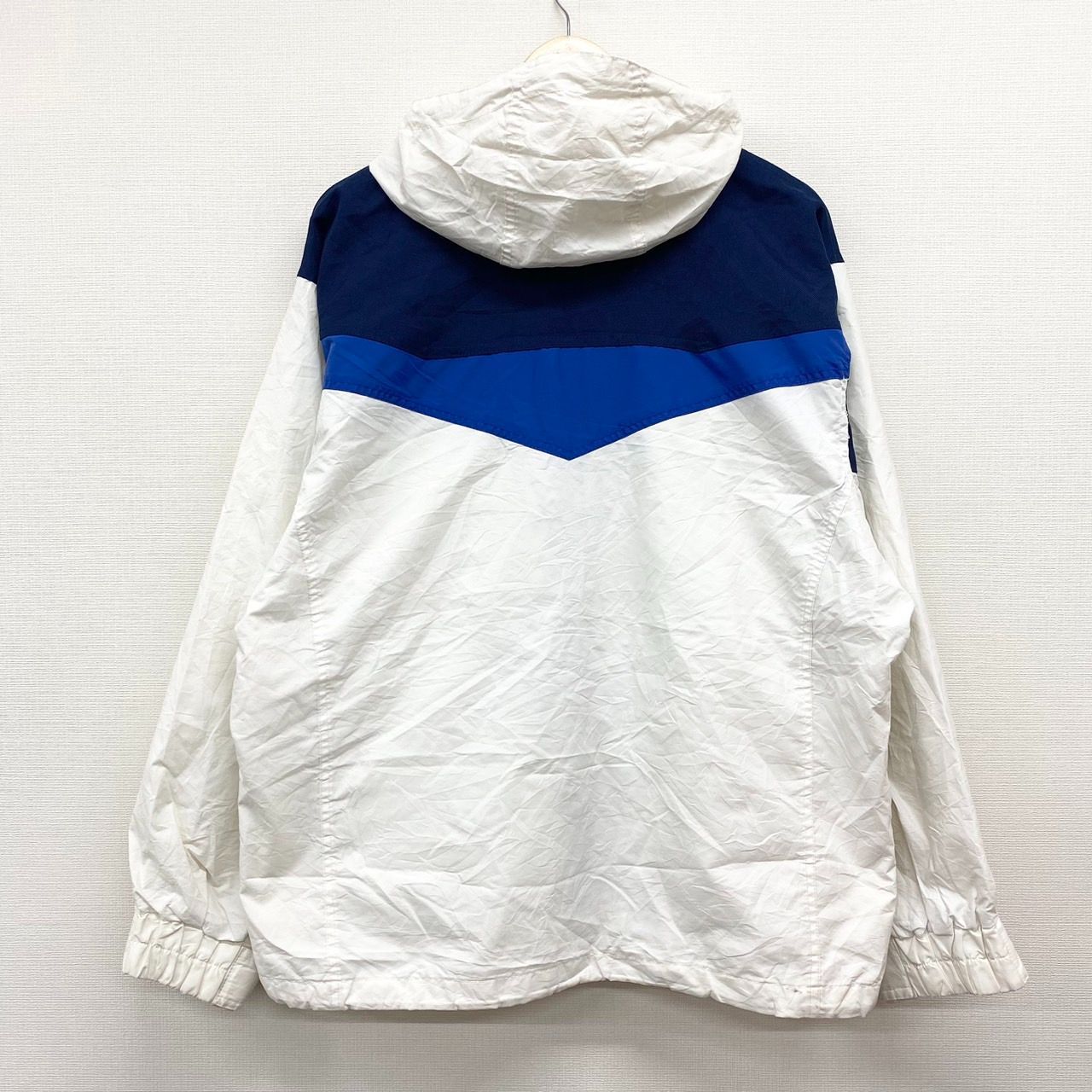 コロンビア Columbia マウンテンパーカー M ホワイト×ネイビー