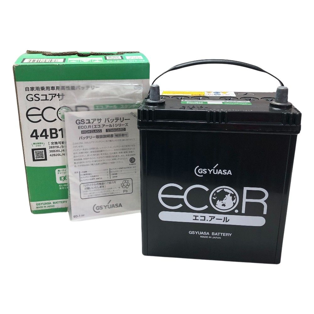 カーバッテリー 新品未使用 GSユアサ EC 44B19L Amazon.co.jp: GSユアサ EC 44B19L ST ECO.R スタンダード 国産