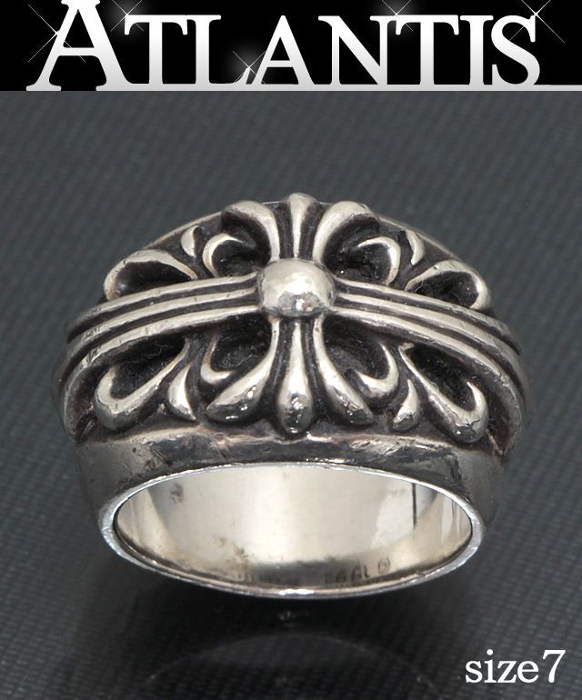 銀座店 クロムハーツ フローラルクロス リング 約7号 89244 - メルカリ