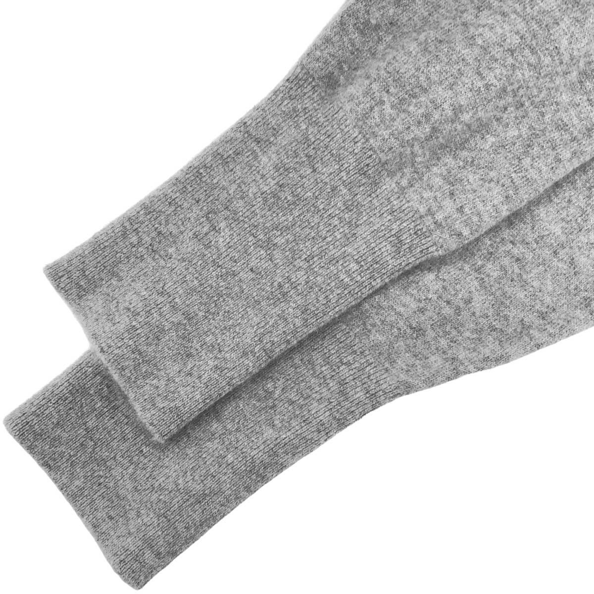 PICEA ピセア 14GG Crew Neck カシミヤニットセーター 21H19 グレー 4 PICEA ピセア 14GG Crew Neck カシミヤニットセーター 21H19
