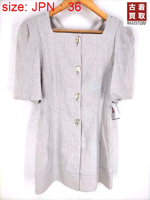 CELFORD - CELFORD♡新品タグ付　リネン混ボタンダウンブラウス セルフォード CELFORD 22SS リネン混ボタンダウンブラウス