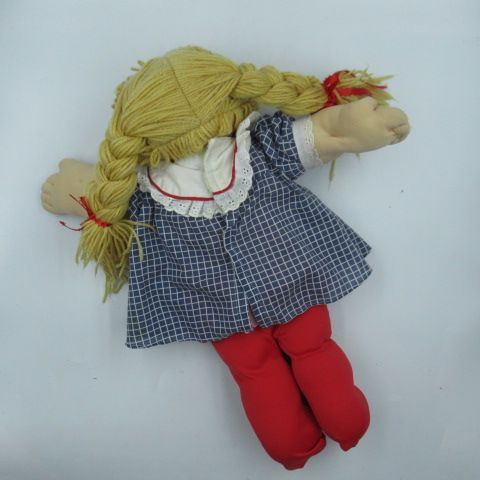 80's☆Cabbage Patch Kids☆キャベツ人形☆ワンピース☆赤タイツ