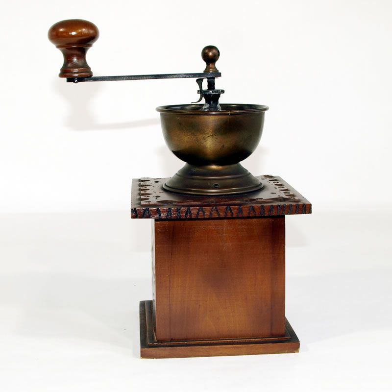 レトロ 手挽きコーヒーミル イタリア BG製 アンティークBGミル ブラウンタイプ(手挽きコーヒーミル)BGML-BR