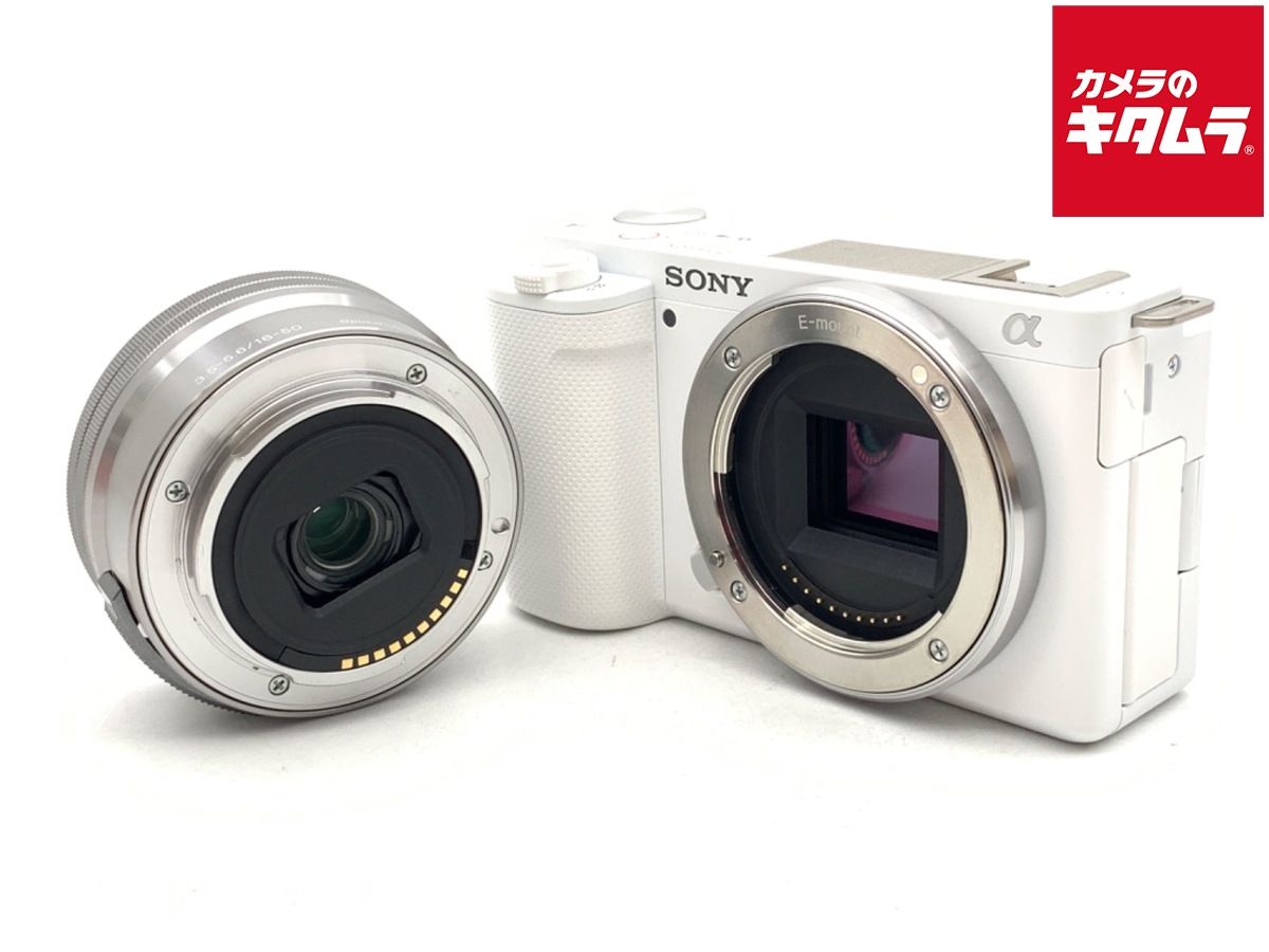 ソニー(SONY) VLOGCAM ZV-E10 ボディ(ホワイト) 中古SONY(ソニー) VLOGCAM ZV-E10L パワーズームレンズキット