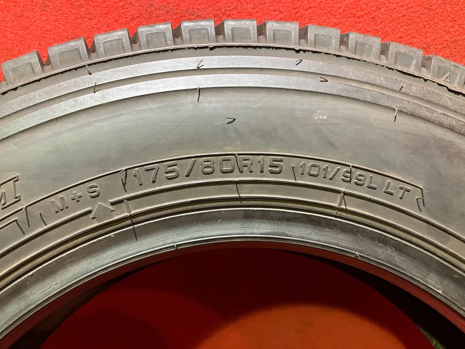 スタッドレスタイヤ 175|80R15 101|99 DUNLOP SPLT01M 2本SET TRITUETUBI_COM