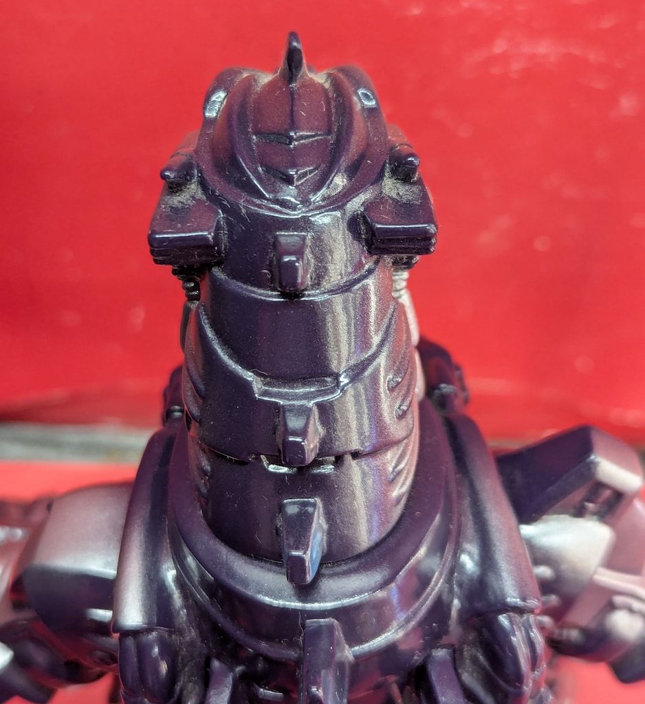 仕事着 マーミット 世紀の大怪獣シリーズ 3式機龍 高機動型 濃紫成型|銀ブルメタ塗装赤目