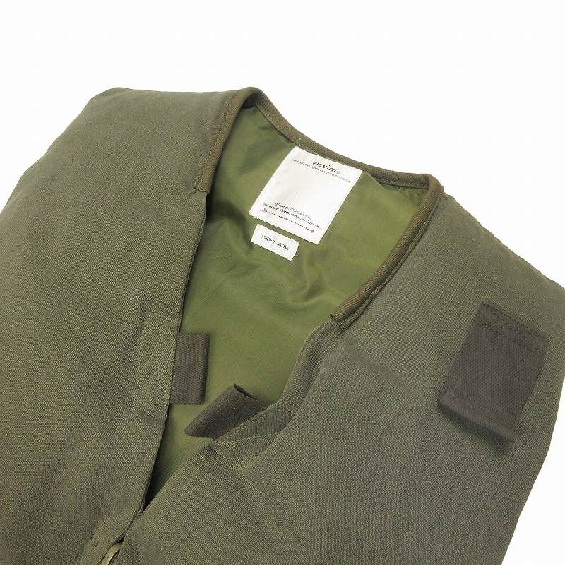 美品 20AW ビズビム VISVIM HARRIER DOWN VEST ハリアー ダウン ベスト 