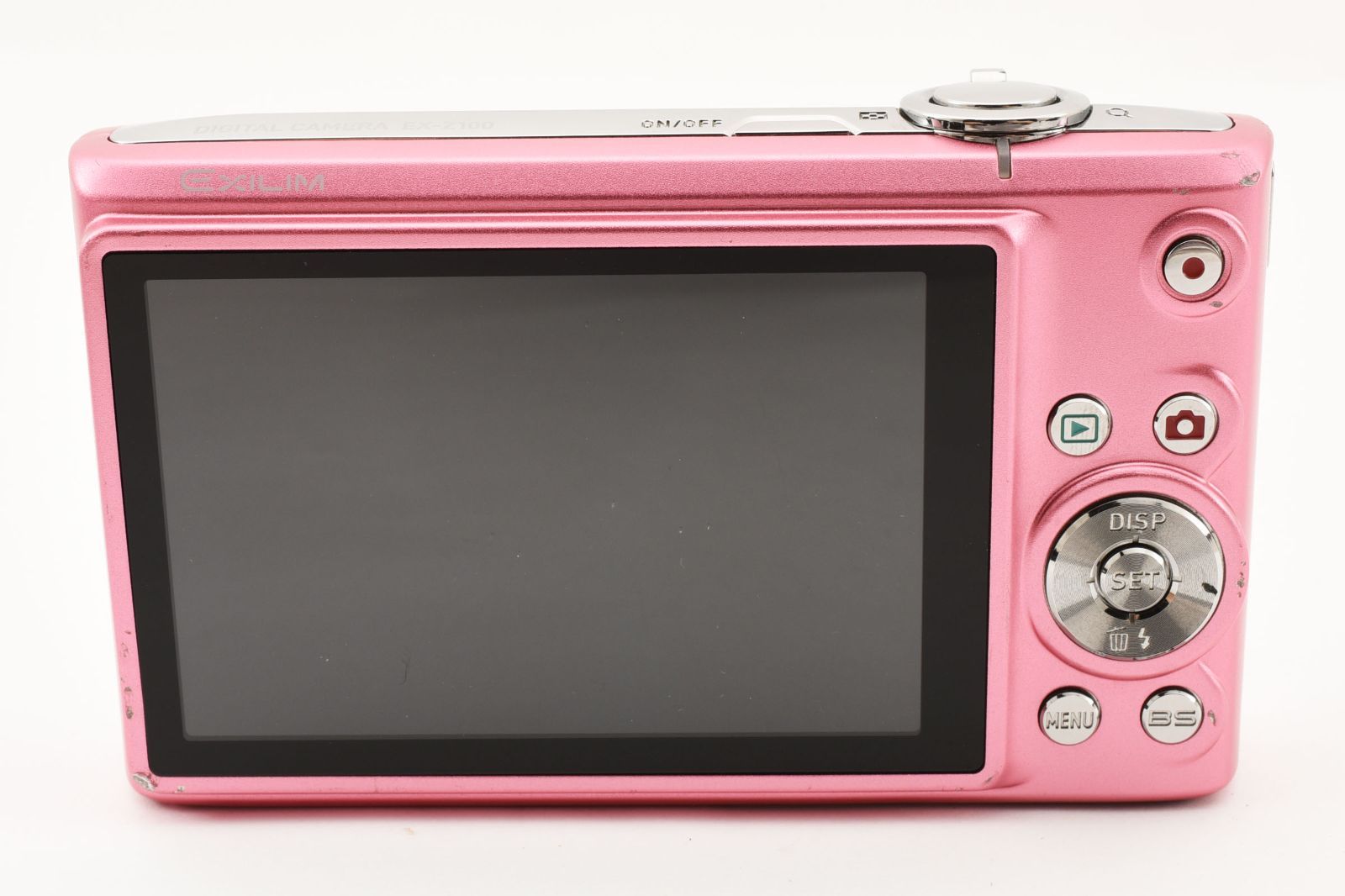 ☆美品☆カシオ CASIO EXILIM ZOOM EX-Z100 ピンク☆ L1078#1566