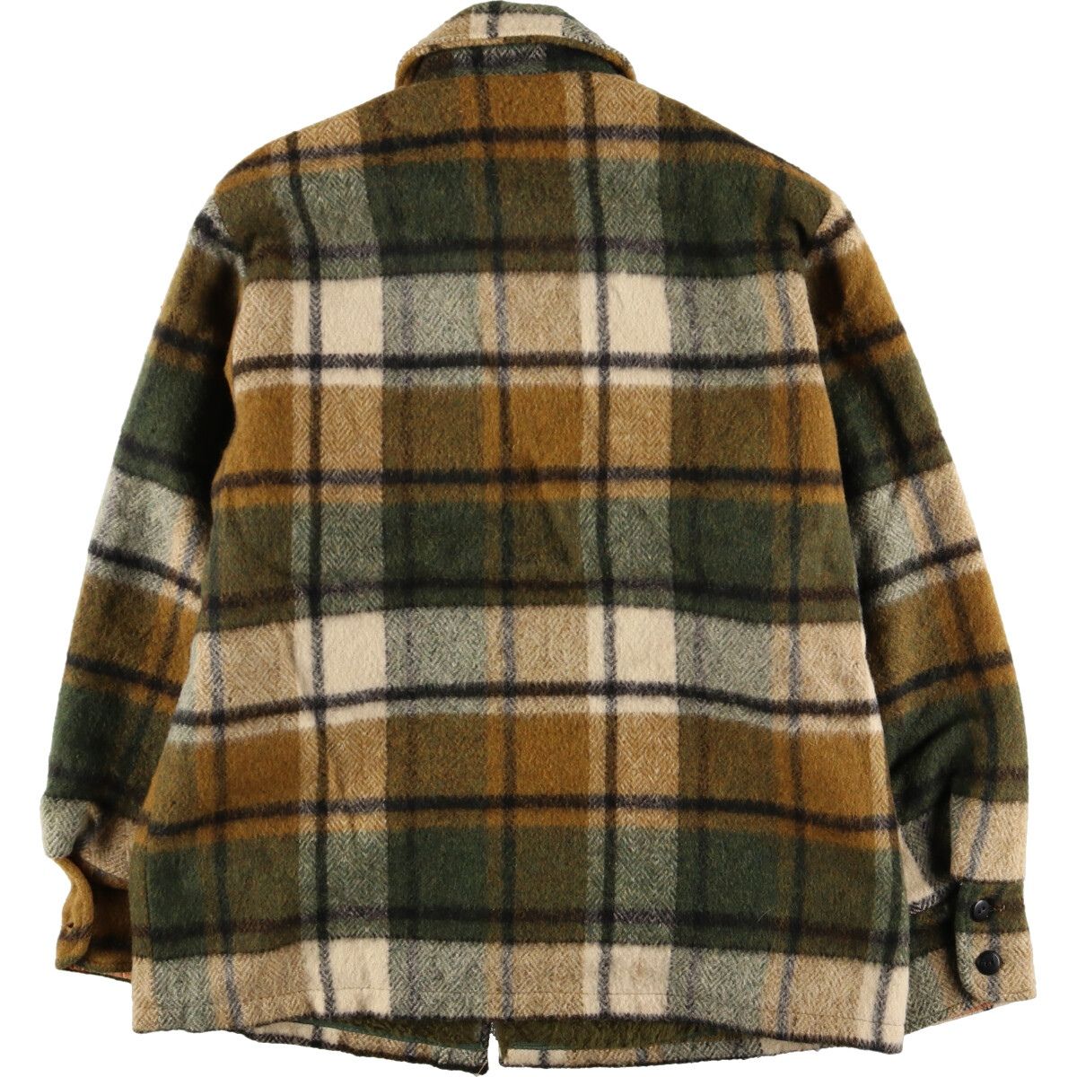 70s KING’S ROAD × Sears ウールジャケット 古着 USA 古着 70年代 シアーズ Sears KINGS ROAD キングスロード チェック柄