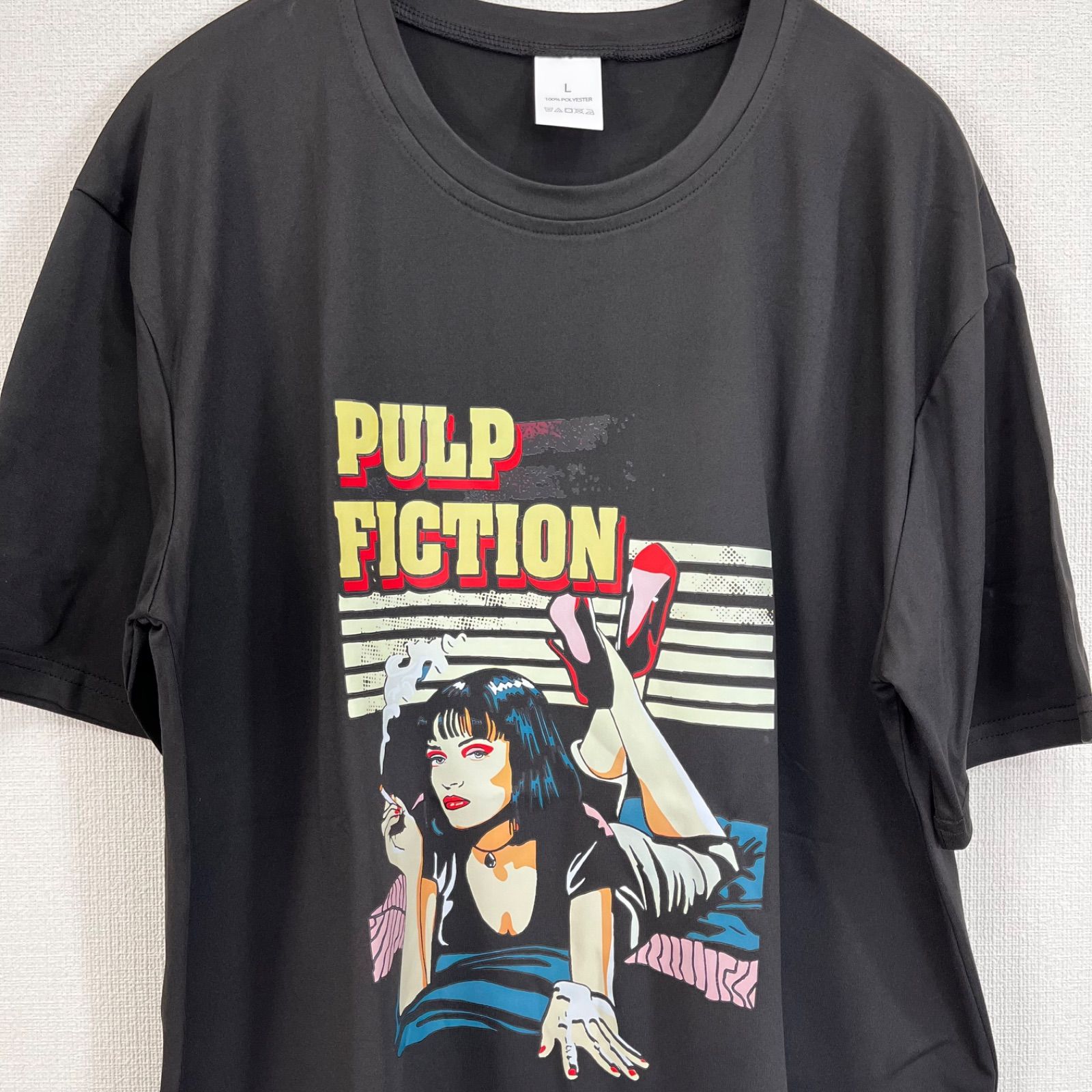 新品 パルプフィクション PULP FICTION Tシャツ イラスト 映画