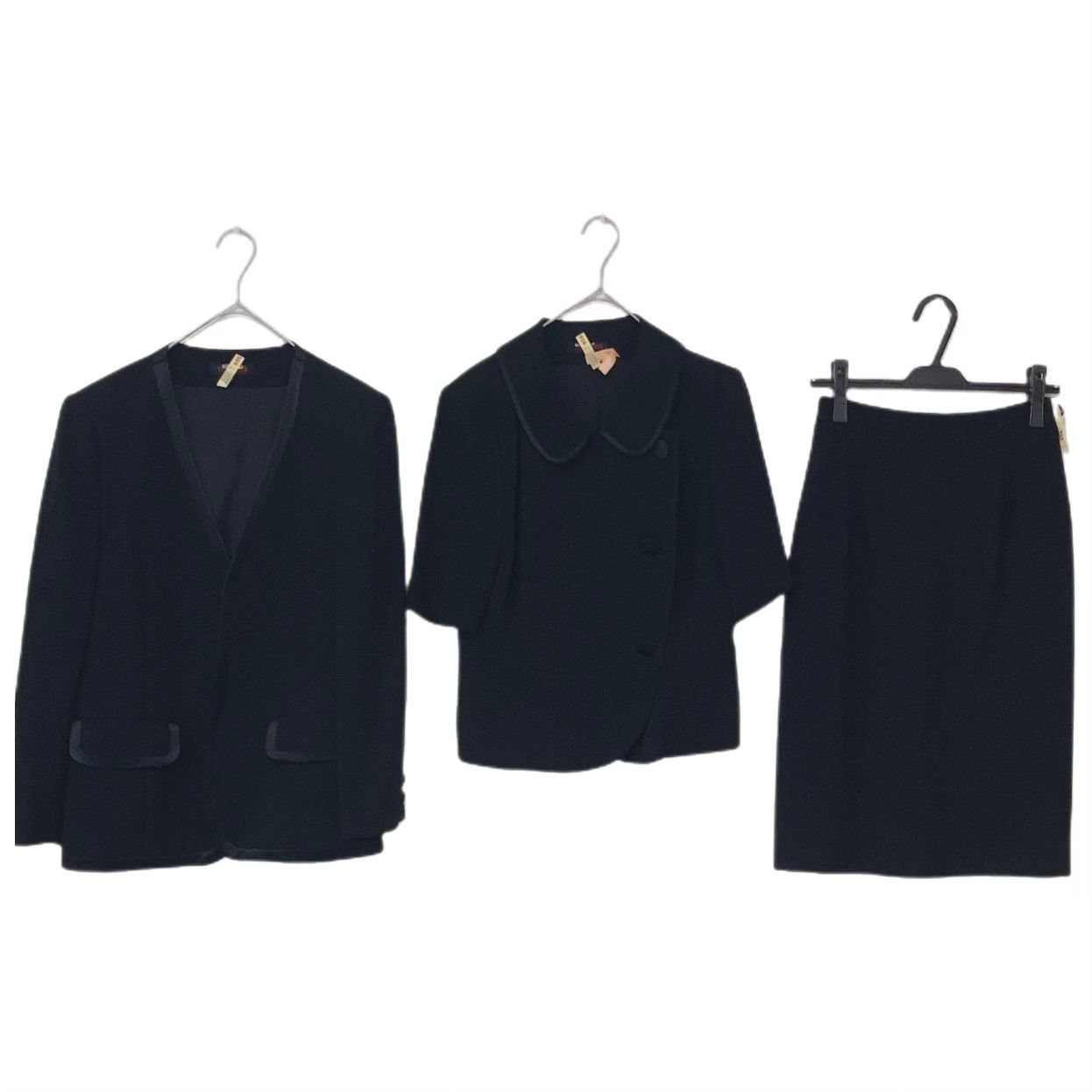 z1407 【美品】YUKITORII ユキトリイ 礼服 ブラックフォーマル