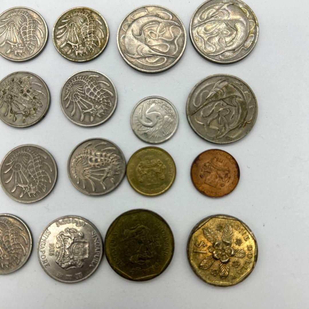 シンガポール 旧貨幣 コインセット $1 $10 $20 $5