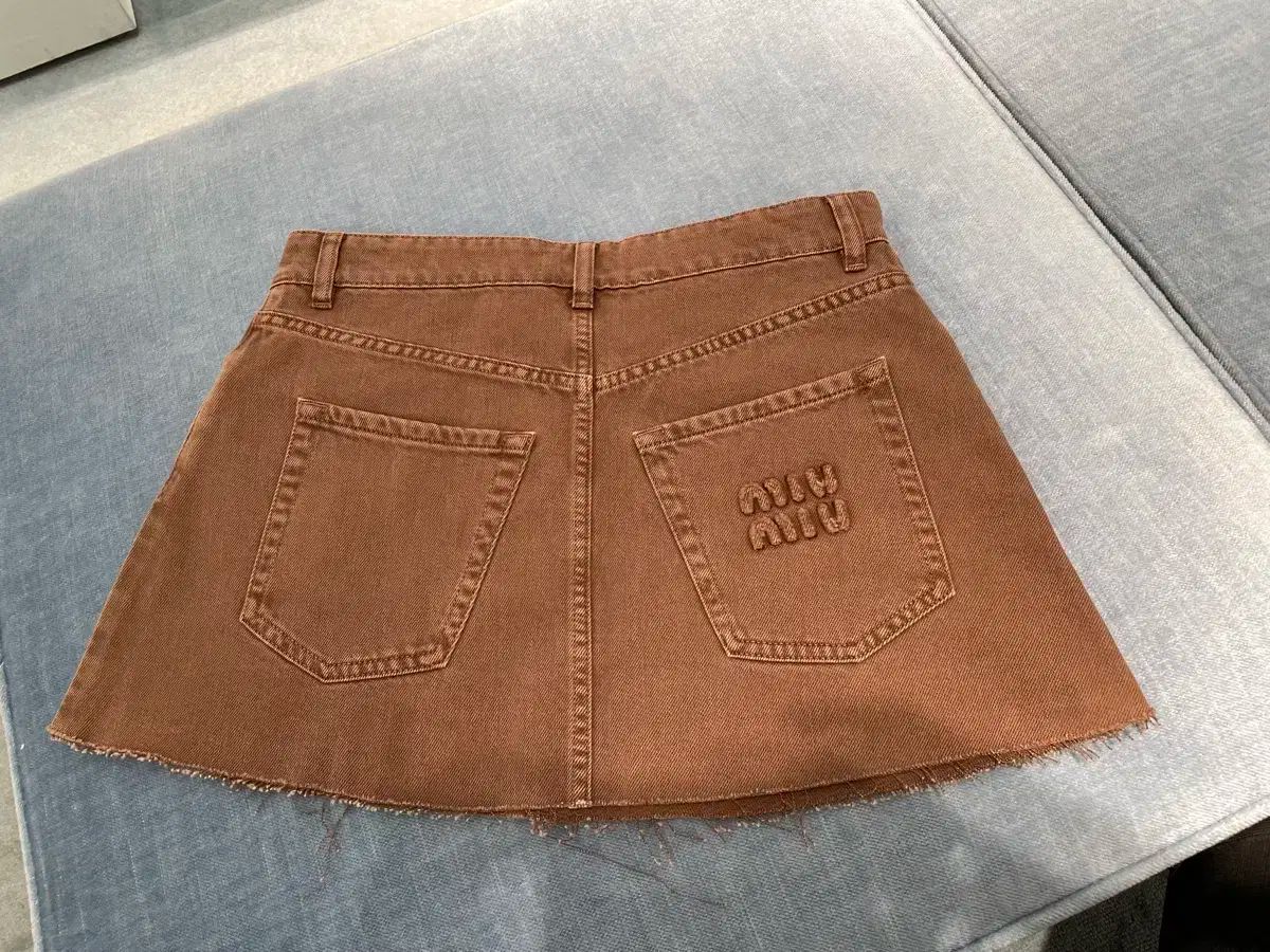 MIU MIU フレアスカート 36 MiuMiu☆Pleated chino skirt☆プリーツチノスカート☆送込