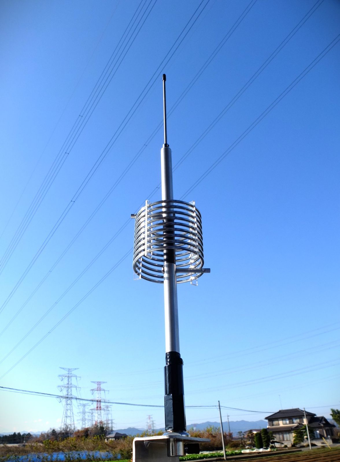 AM小型軽量 デコトラUFOアンテナ27-28MHz 1/4λ 耐圧500W AM小型軽量☆デコトラUFOアンテナ27-28MHz 1/4λ 耐圧500W☆（MC
