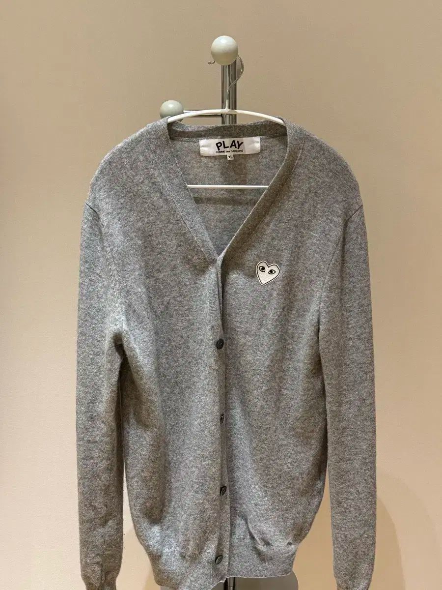 XL ） COMME des GARCONS(コム・デ・ギャルソン) グレー カーディガン