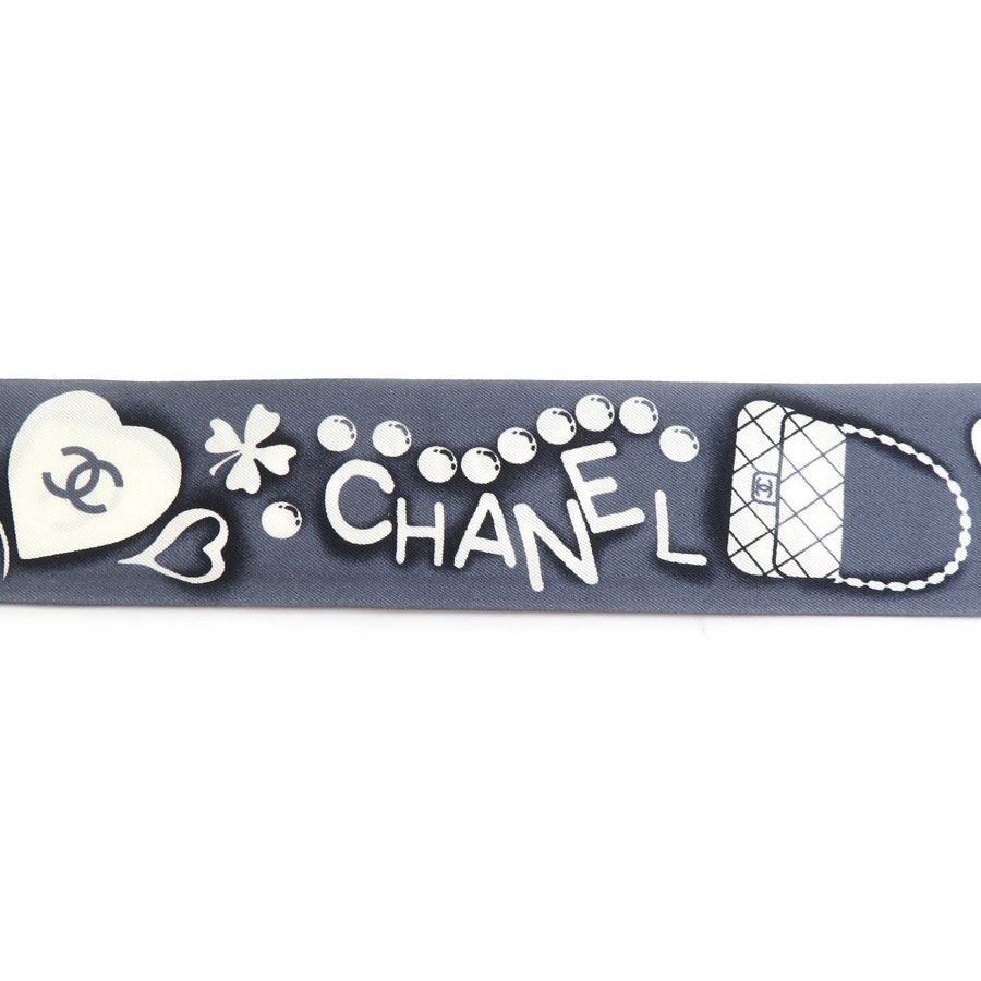 シャネル CHANEL リボンスカーフ スカーフ