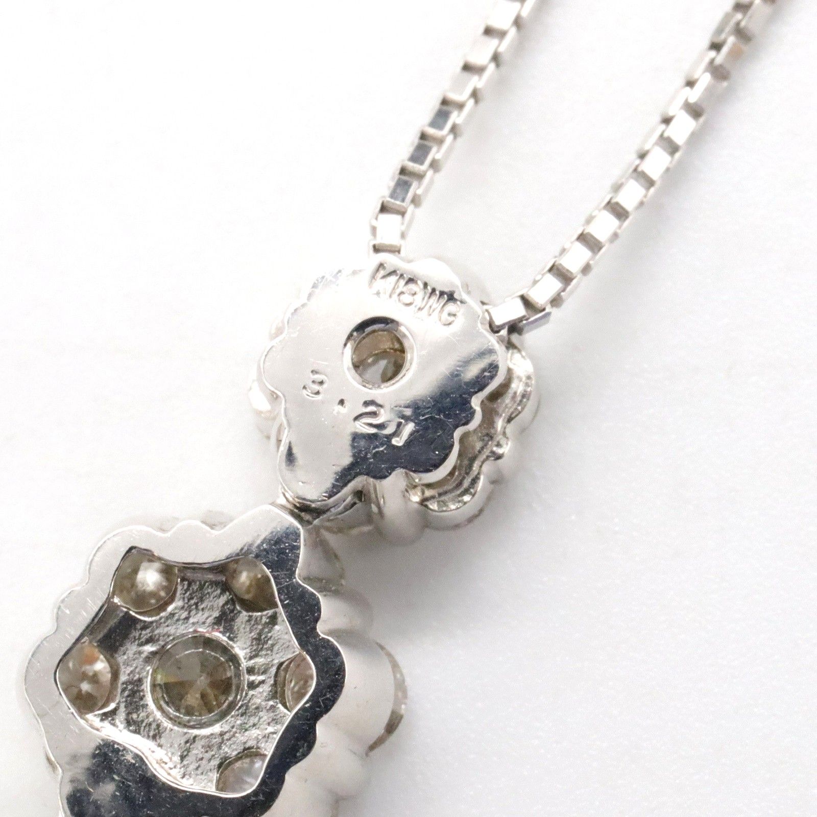 ジュエリー JEWELRY ネックレス ダイヤモンド ネックレス ﾀﾞｲﾔ 8.8g 首  