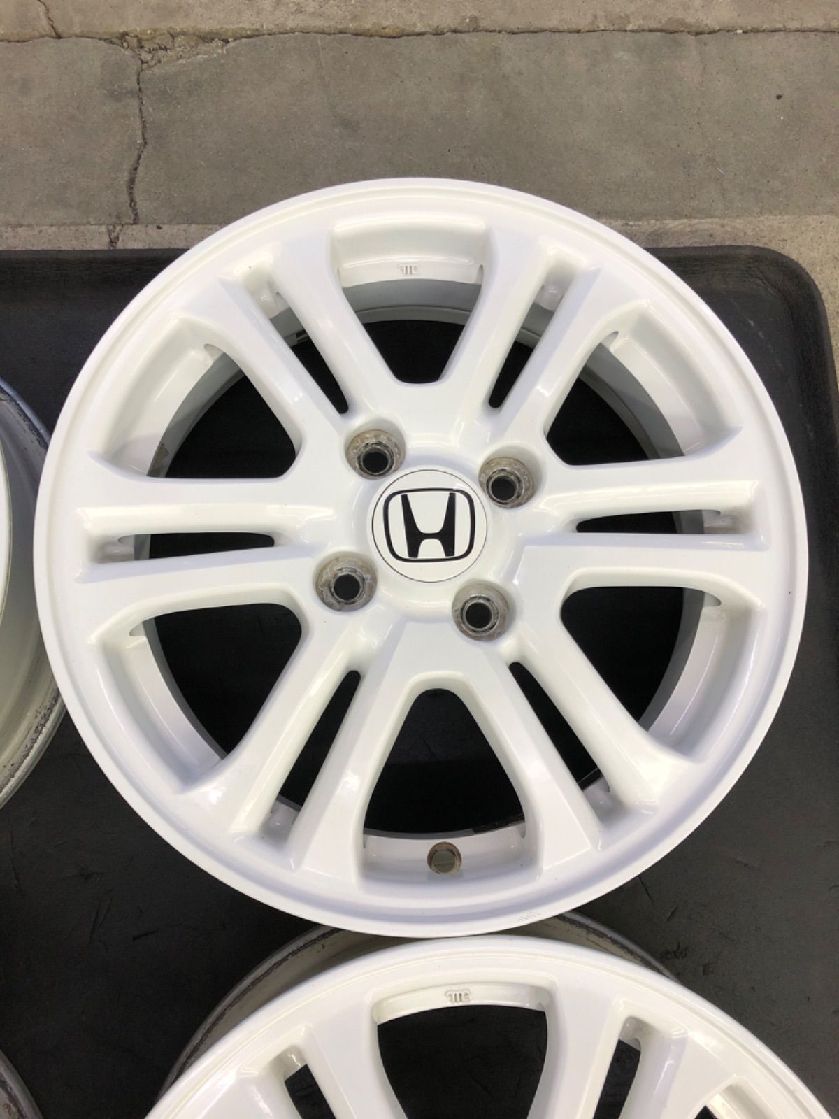 【希少カラー】　ホンダ純正アルミホイール　N-BOX N-WGN N-ONE N-BOX ホンダ N-BOX純正 155/65R14 2021年夏タイヤ 55%-65%山