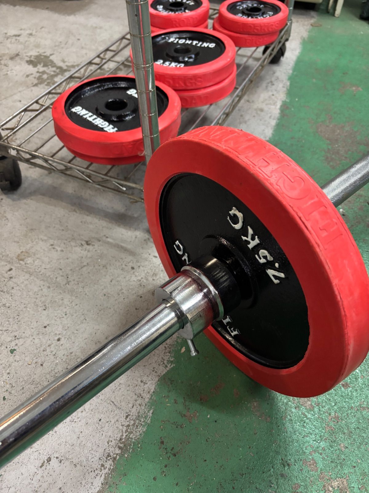 直接渡 ファイティング バーベルセット LLC-HASEGAWATOSO_COM