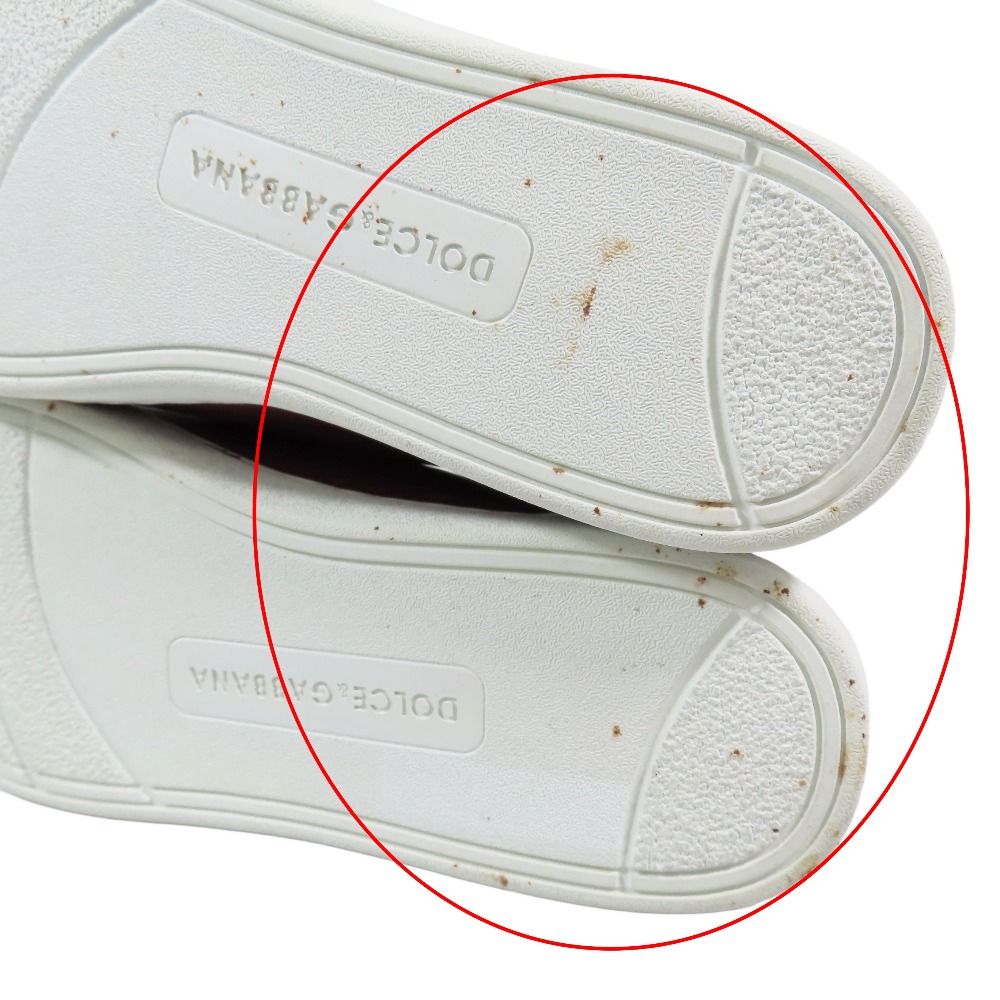 未使用 DOLCE&GABBANA ドルチェ＆ガッバーナ ローカット スニーカー  