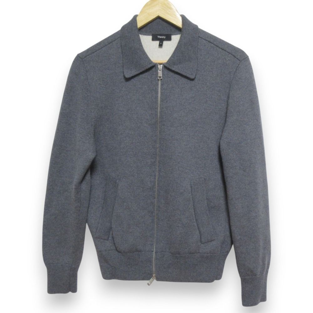 ニットジャケット DARKO JKT CHAMPION LT （セオリー） 美品 Theory セオリー DARKO JKT CHAMPION LT ジップアップ ストレッチ