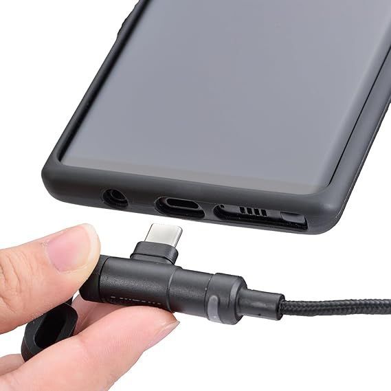 【在庫処分】デイトナ(Daytona) バイク用 電源ケーブル 電源供給u0026ケーブル一体型 防水 USB-C PD3.0対応 急速充電 18W Android対応 L字コネクター 15644