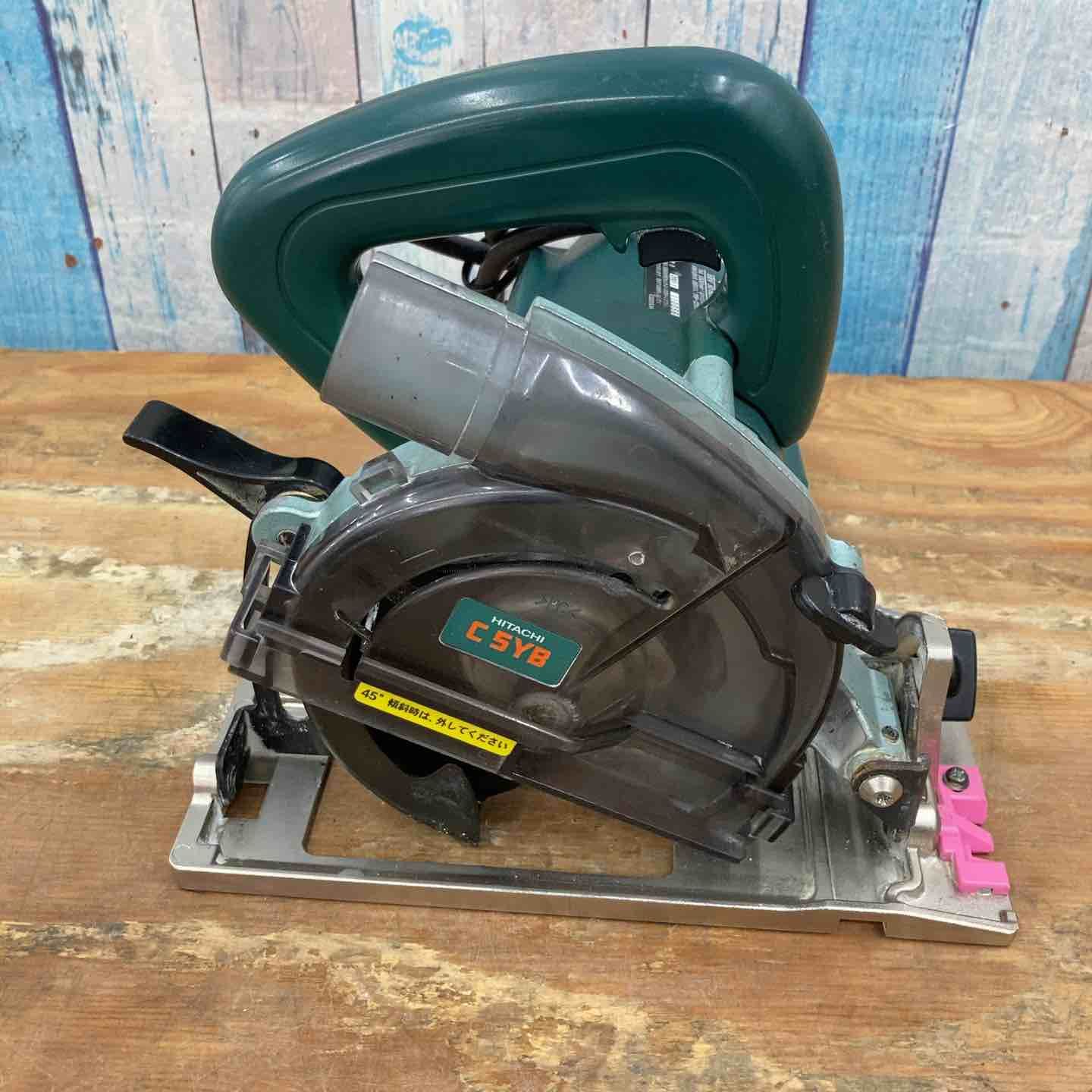 ◇ハイコーキ(HIKOKI ※旧:日立工機) 125mm集じん丸のこ C5YB【柏店 