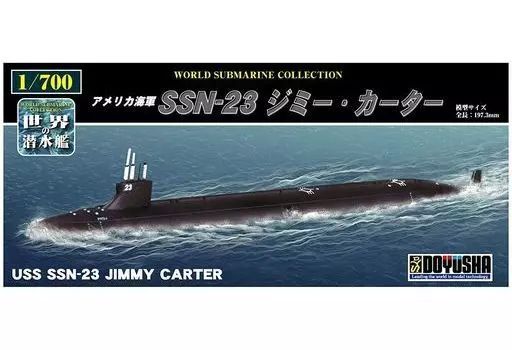 新品】プラモデル 1/700 アメリカ海軍 SSN-23 ジミー・カーター 「世界