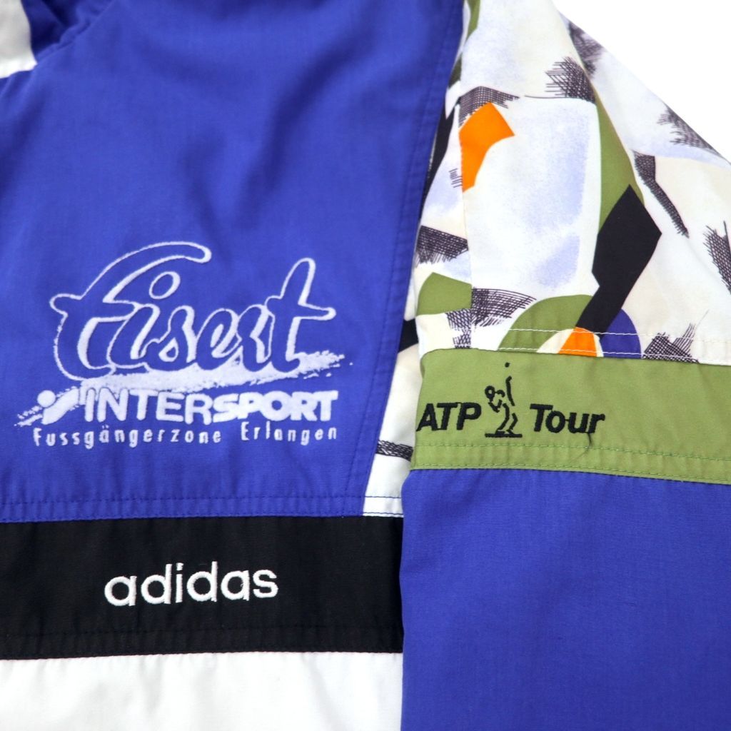 adidas ATP トラックジャケット　90s adidas 超激レア アディダスATP 黒赤 90S 古着 米国製 ジャージ