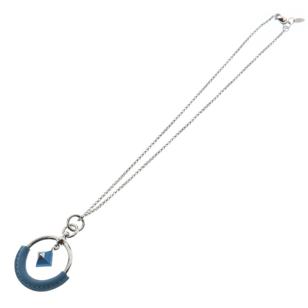 HERMES (エルメス) ループ メドール ネックレス ブルージーン
