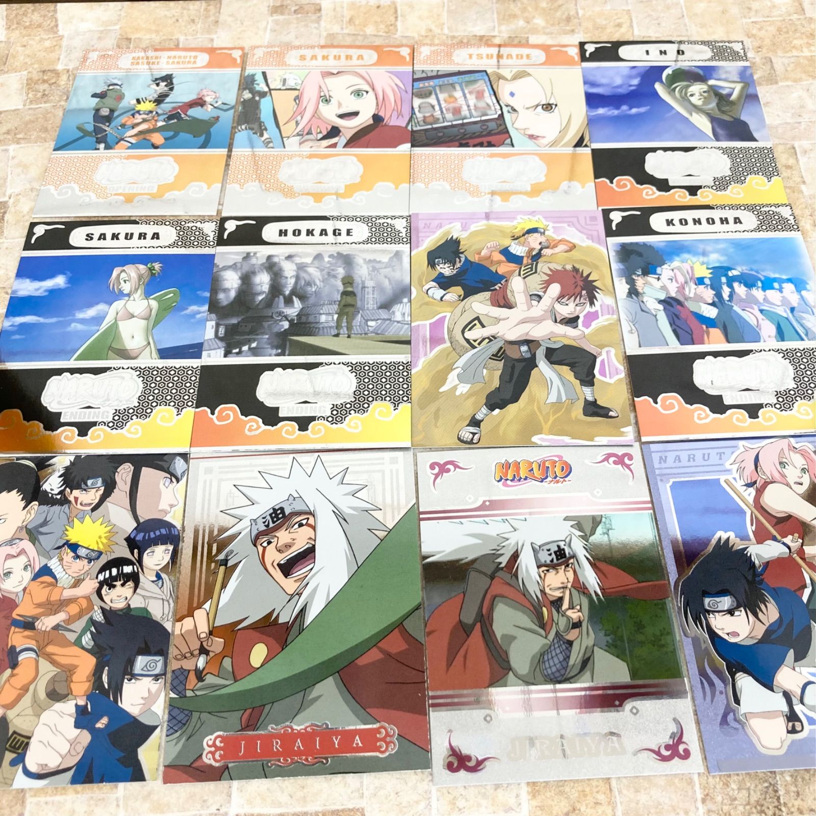 NARUTOエッチングカードコレクション3 SASUKE &SAKURA NARUTO-ナルト- エッチングカードコレクション3 11枚 - メルカリ