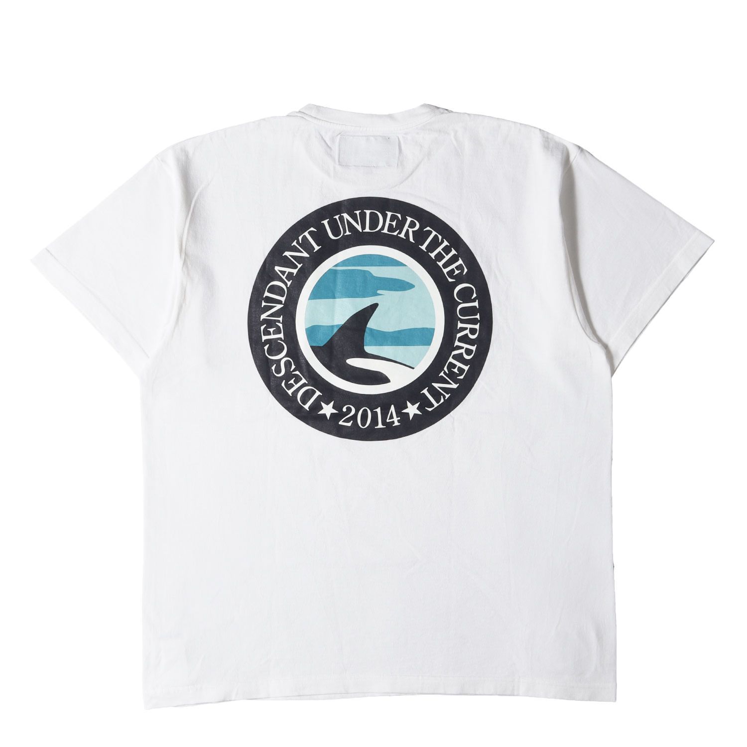 DESCENDANT ディセンダント Tシャツ サイズ:3 / 24SS オルカロゴ 