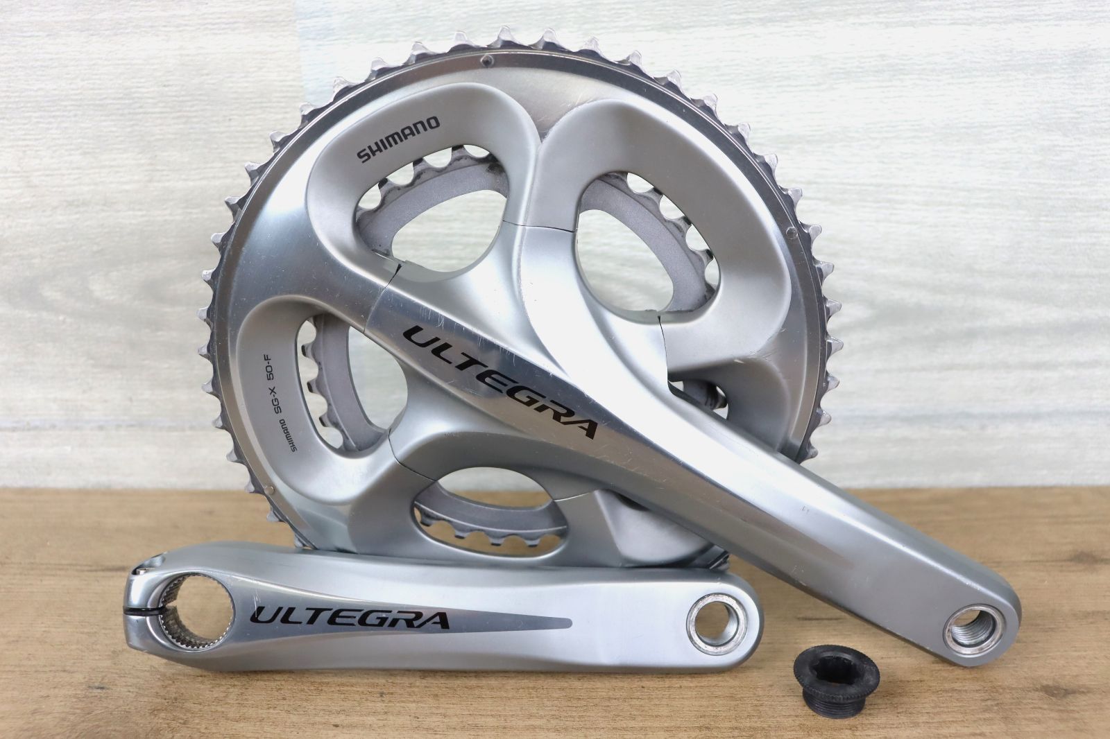 FC96 SHIMANO ULTEGRA シマノ アルテグラ FC-6750 6700 170mm 50-34T 2×10速 10s シルバー  コンパクト クランクセット cicli17 - メルカリ