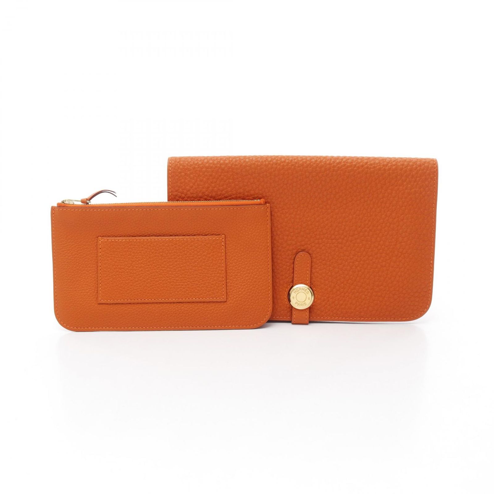 HERMES エルメス ドゴンGM 長財布 二つ折り オレンジ 楽天市場】【中古