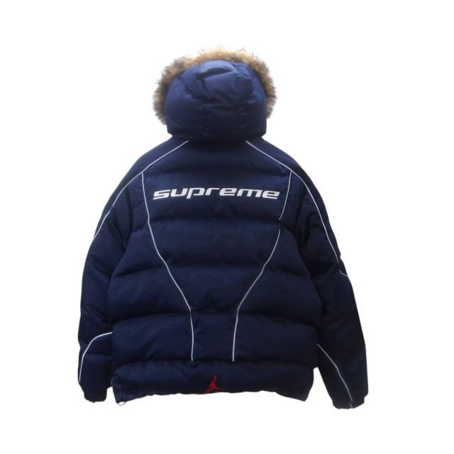 SUPREME 24aw JORDAN PUFFER JACKET NAVY サイズS HF0828-410 SUPREME 24aw JORDAN PUFFER JACKET NAVY サイズS HF0828-410