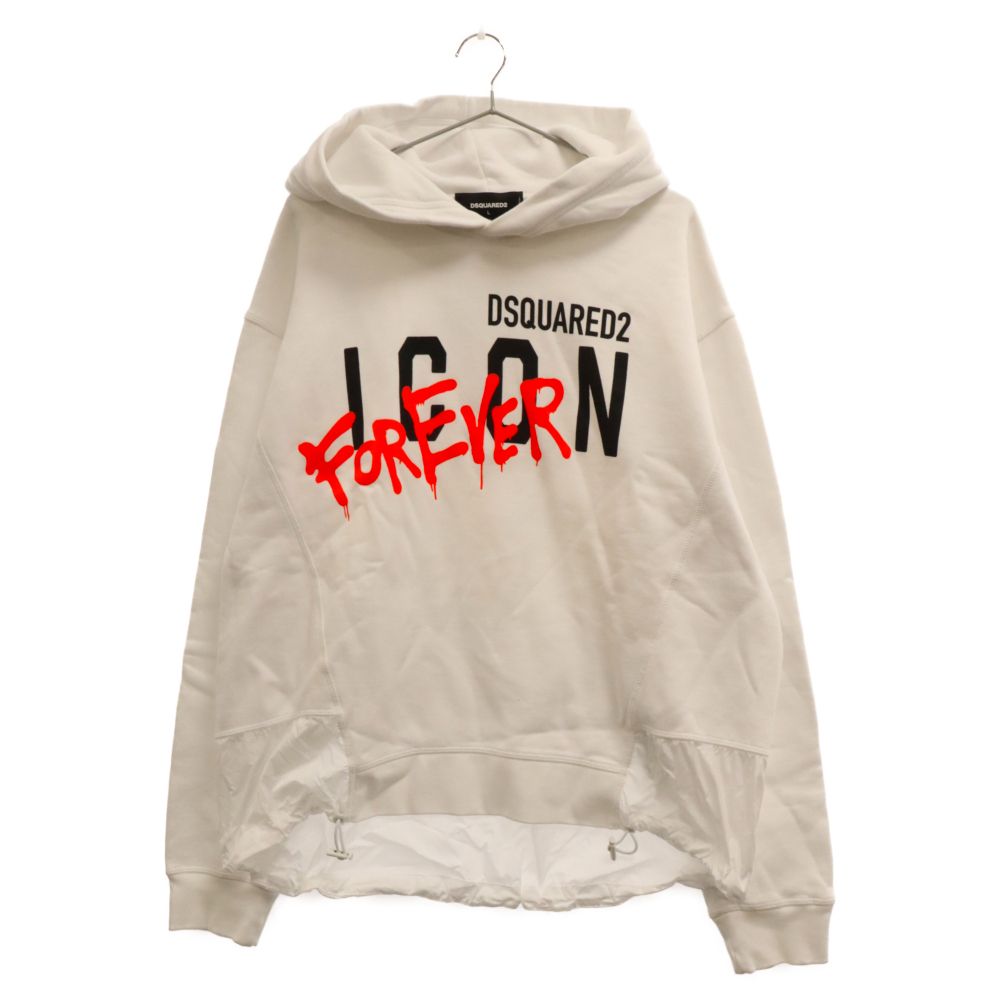 DSQUARED2 (ディースクエアード) 22SS ICON FOREVER Hoodie ロゴ 