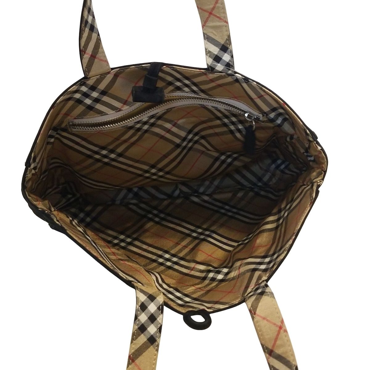 Burberry Blue Label バーバリーブルーレーベル トートバッグ - 黒 DECORATOM_COM_BR