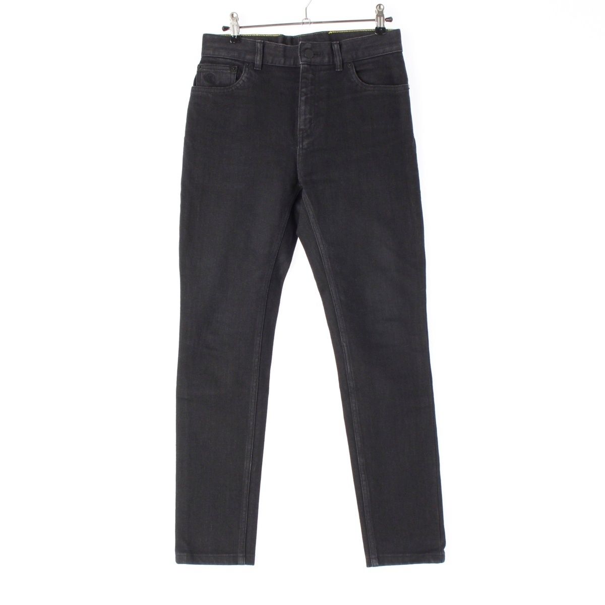 ルイヴィトン モノグラムエクリプス パッチ テーパード デニム パンツ ボトムス ブラック 27