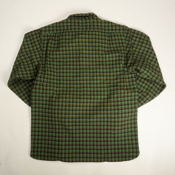 At Last ＆ Co アットラスト/BUTCHER PRODUCTS ブッチャープロダクツ DOT RAYON SHIRT NAVY 長袖シャツ