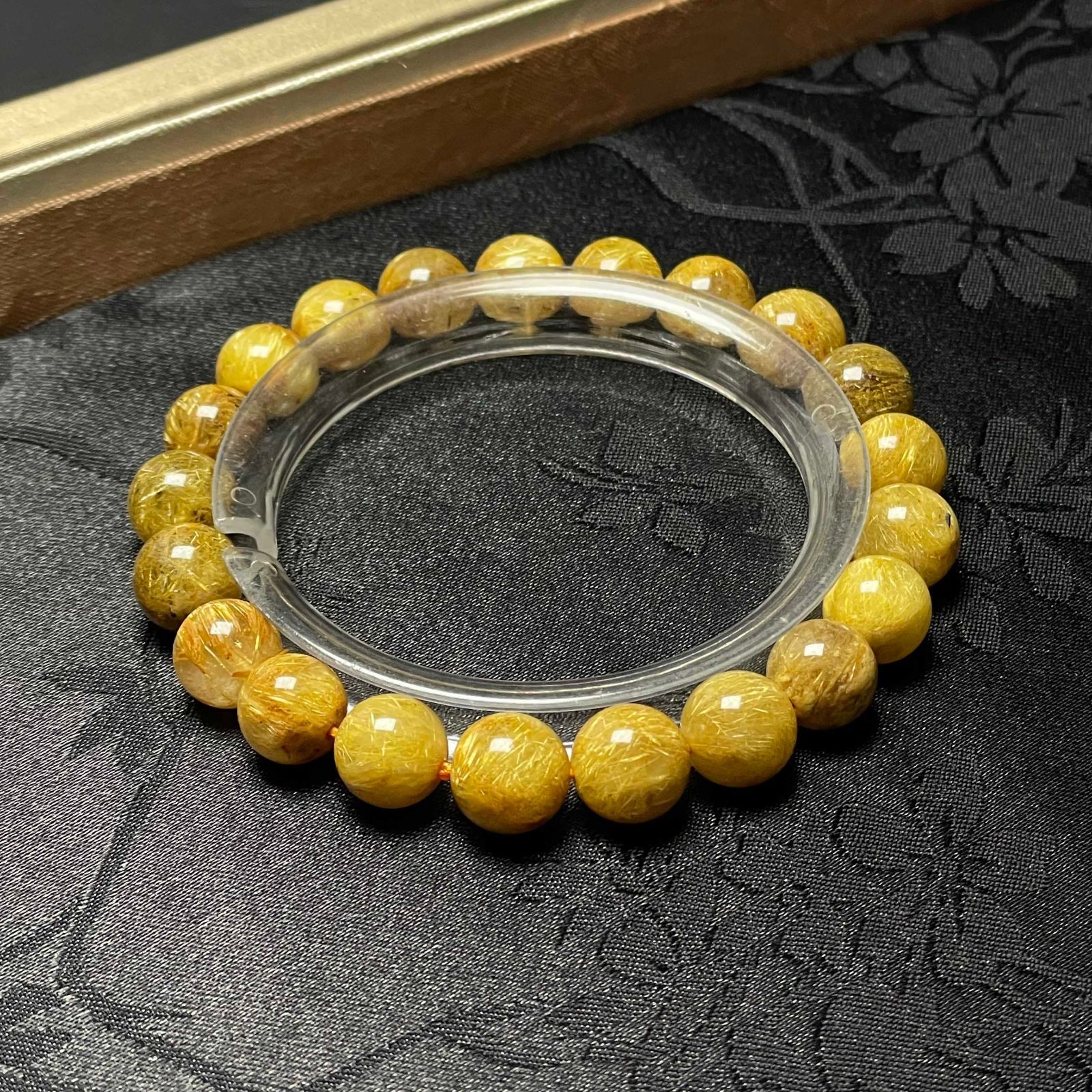 ! 満針ルチルクォーツ