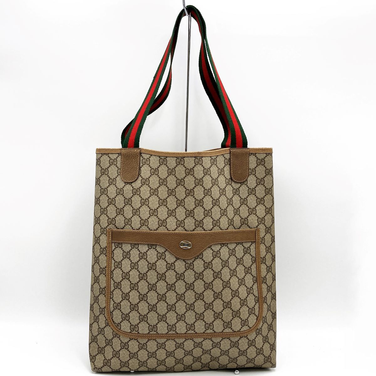 美品 GUCCI グッチ オールドグッチ トートバッグ シェリーライン 美品 GUCCI グッチ オールドグッチ トートバッグ シェリーライン