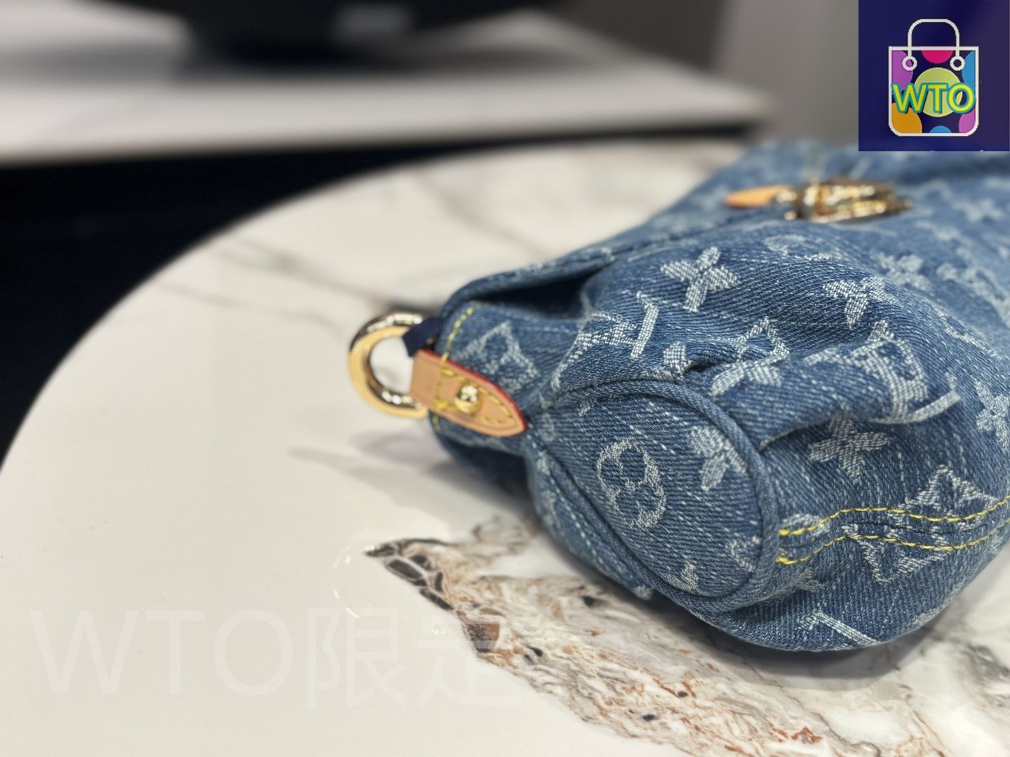 今日WTO】Louis Vuitton ルイ・ヴィトン デニム アンダーアーム