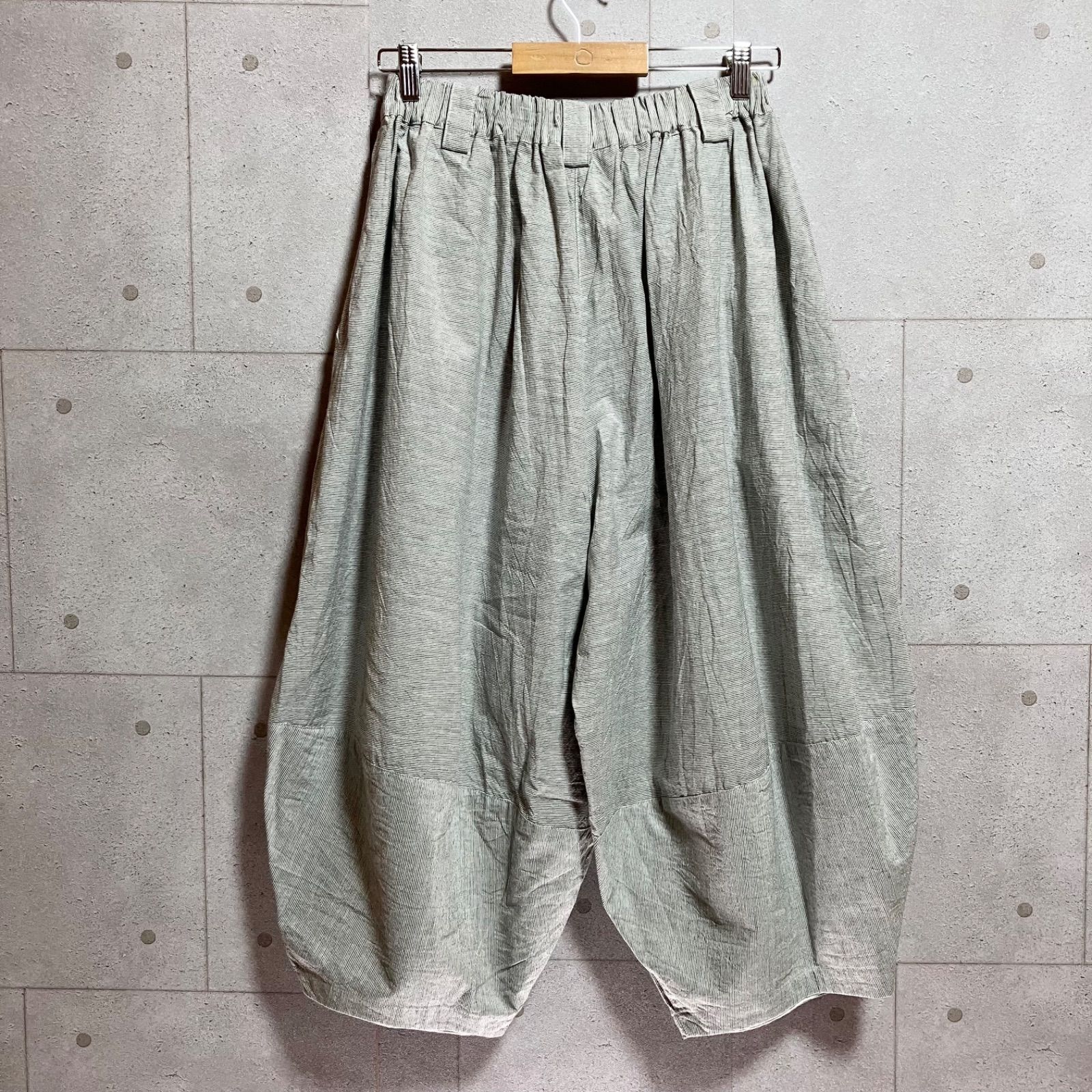 ま*ぃ様 萌 モユル MOYURU サルエルパンツ 萌 MOYURU モユル サルエルパンツ バルーンパンツ ワイド