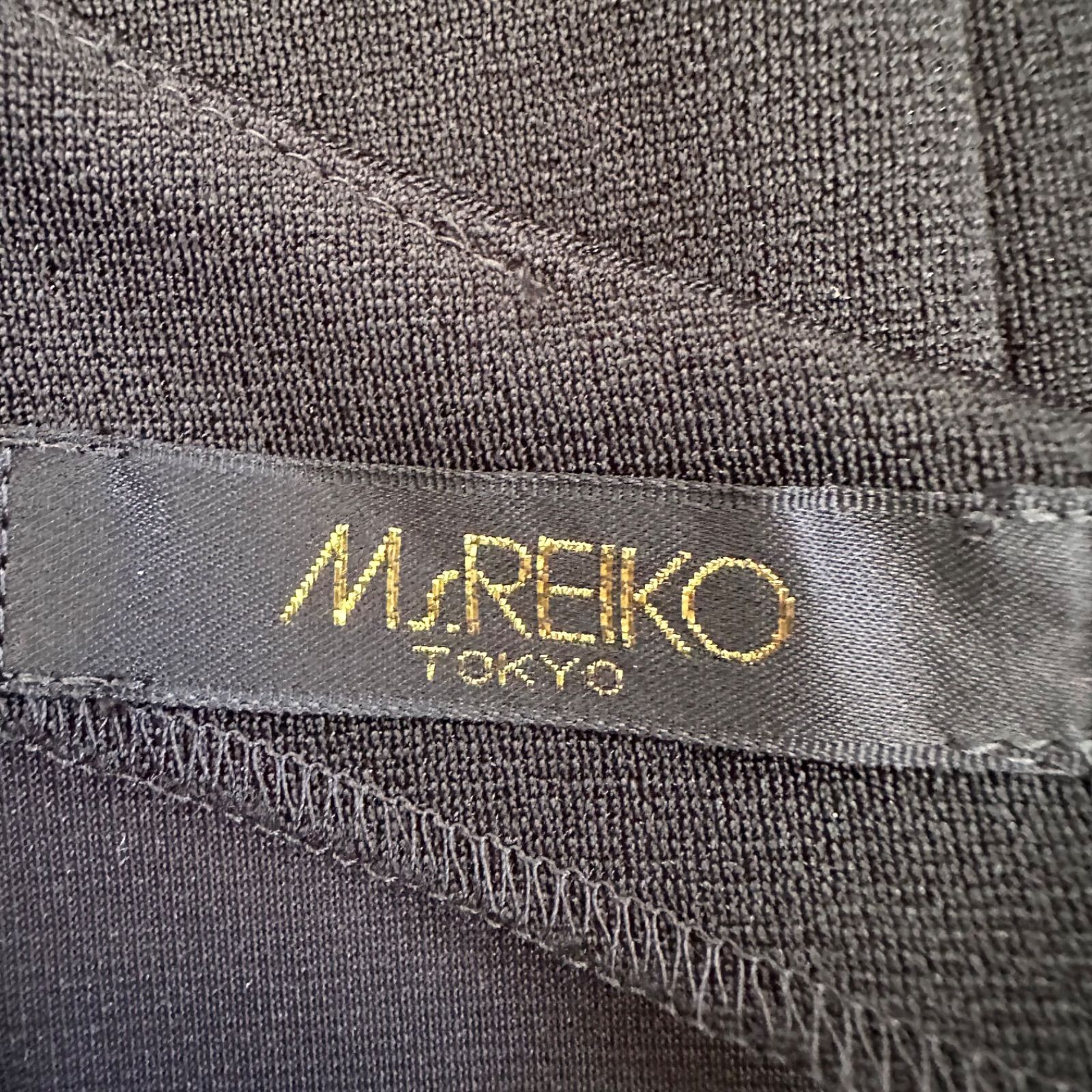 Z1418 【美品】Ms.REIKOミズレイコ ロングワンピース ブラック